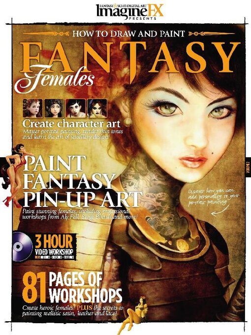 Title details for ImagineFX Presents how to draw & paint Fantasy Females by Future Publishing Ltd - Available